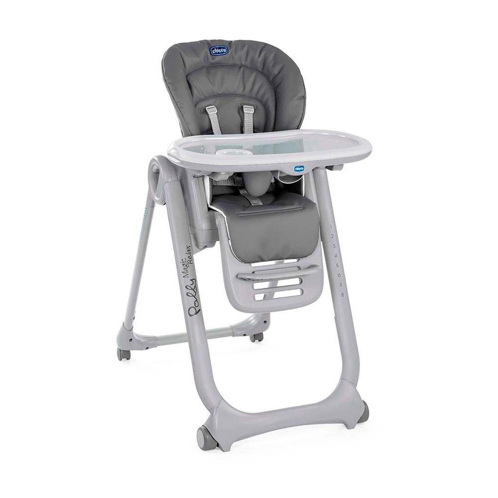 Стульчик для кормления Chicco Polly Magic Relax Graphite Стульчик для кормления Chicco Polly Magic Relax Graphite