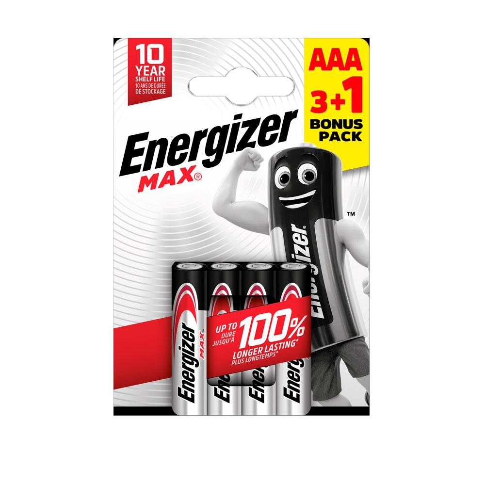 Батарейка Energizer Max AAA 4 шт