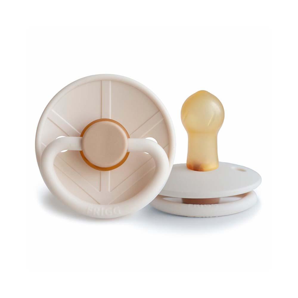 Пустышка FRIGG Little Viking Latex Sigrid Cream 0-6м+