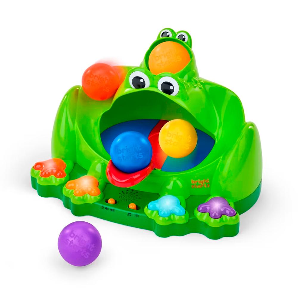 Игрушка музыкальная развивающая Bright Starts Frog ball play