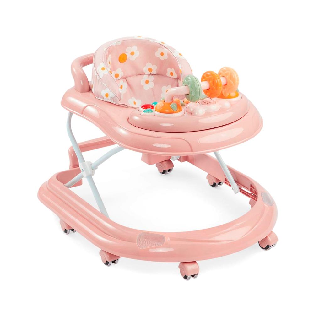 Ходунки SMILEY V2 (pink) Happy Baby