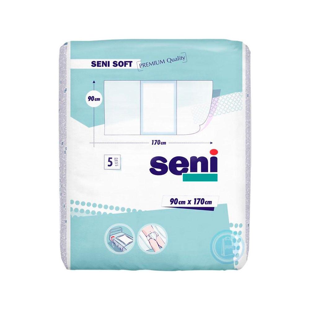 Пеленки впитывающие Seni Soft Super 90x170 см 5 шт