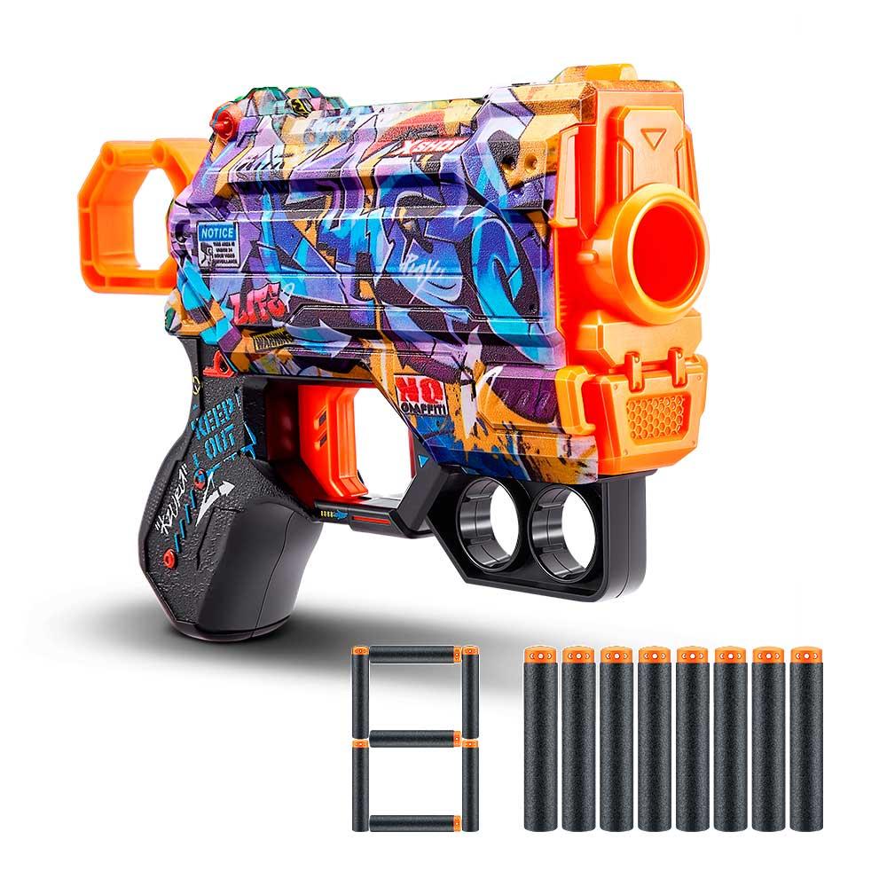 Бластер X-Shot Skins Menace Dart Spray Tag 8 дротиков