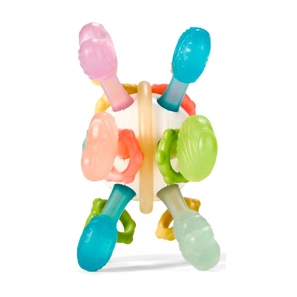 Массажер для дёсен прорезыватель Happy Baby colorful