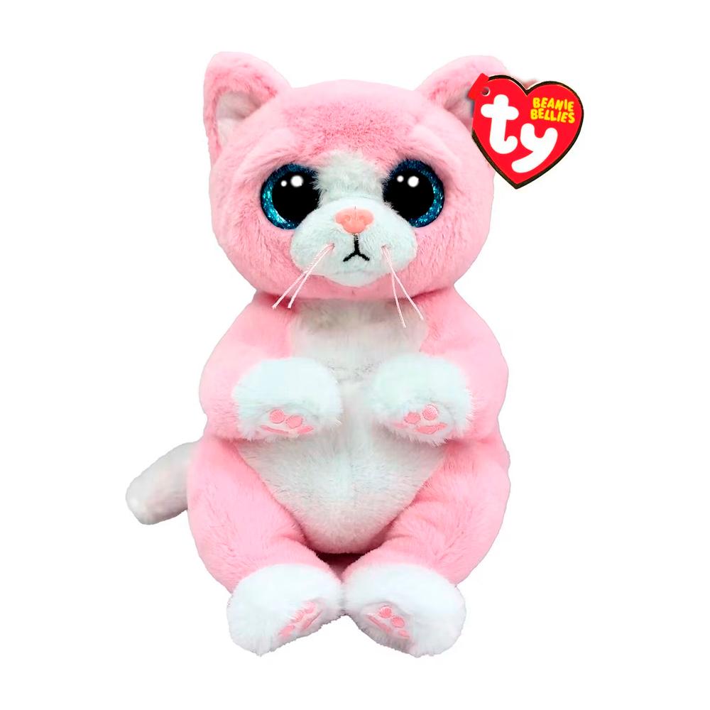 Мягкая игрушка TY розовая кошка Lillibelle