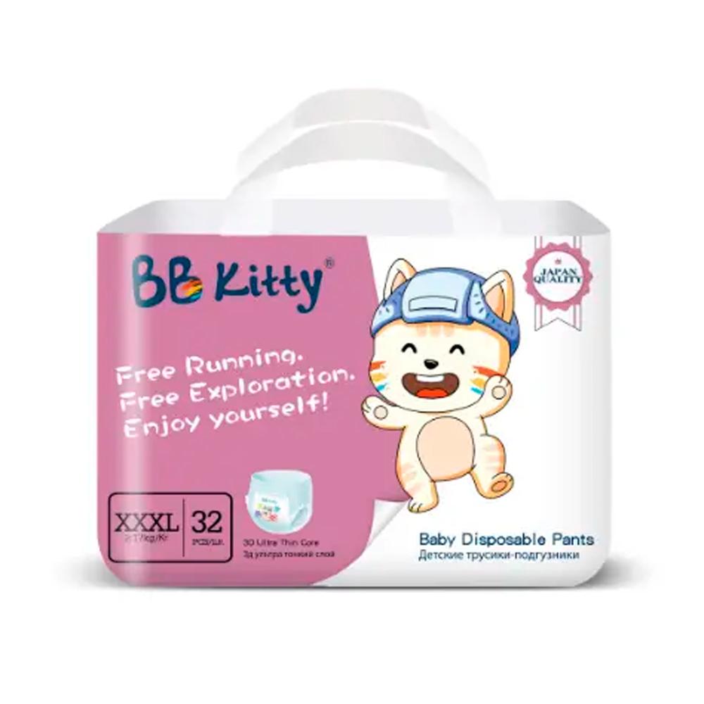 Трусики-подгузники BB Kitty размер XXXL 32 шт