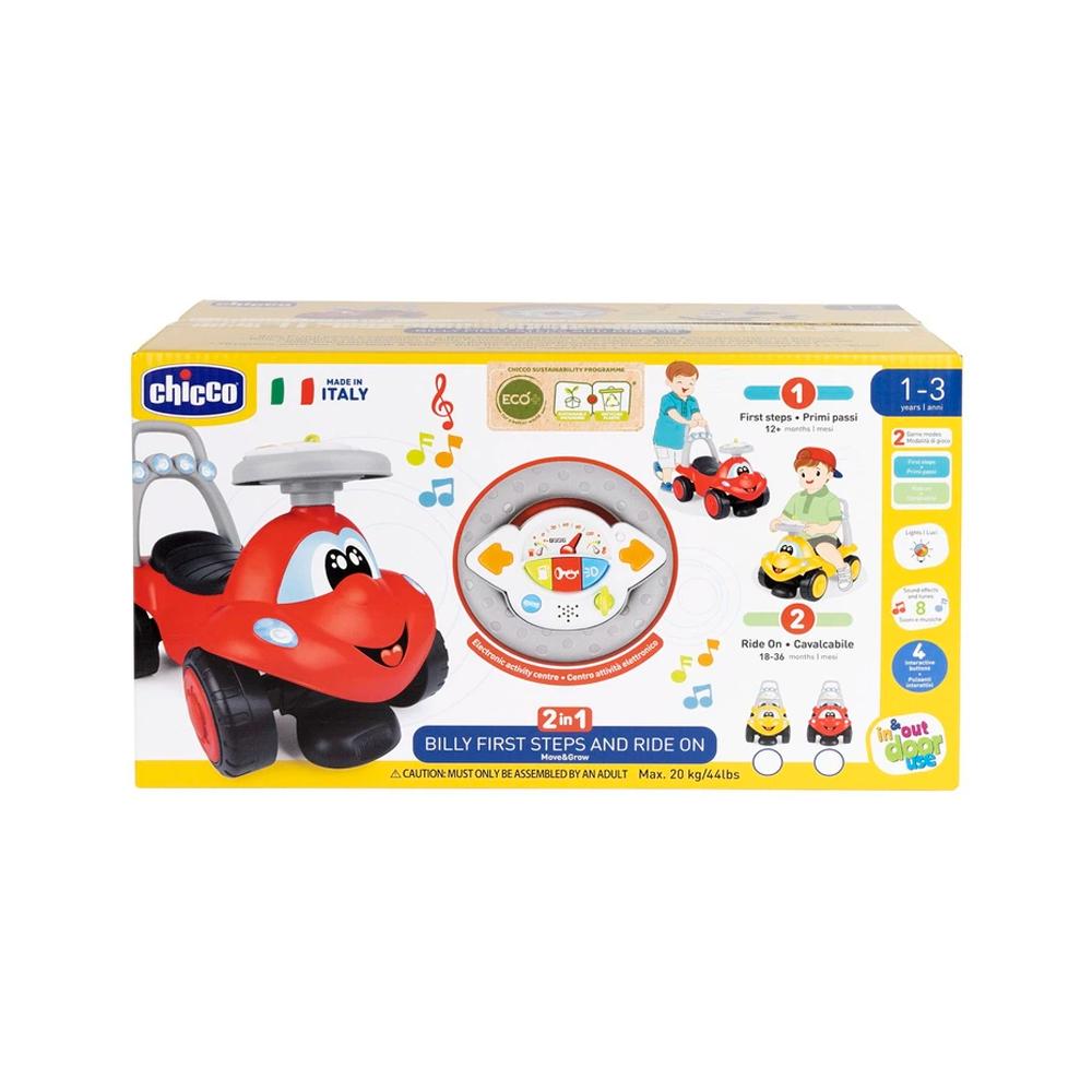 Толокатор Chicco Билли 2в1 красный