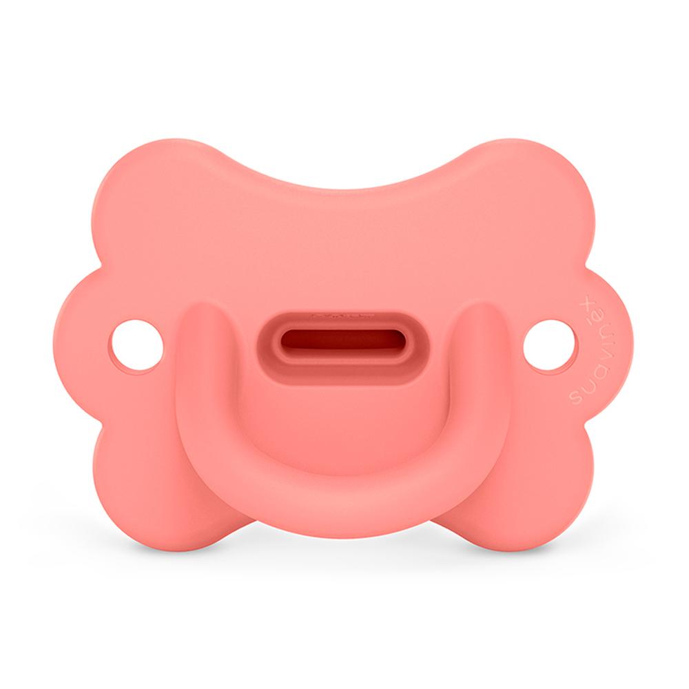 Пустышка Suavinex бабочка силиконовая физиологическая розовая 6-18м Пустышка Suavinex бабочка силиконовая физиологическая розовая 6-18м