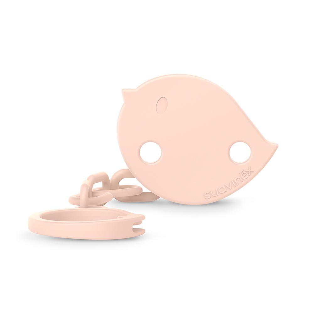 Держатель для пустышки Suavinex Birdies розовый Держатель для пустышки Suavinex Birdies розовый