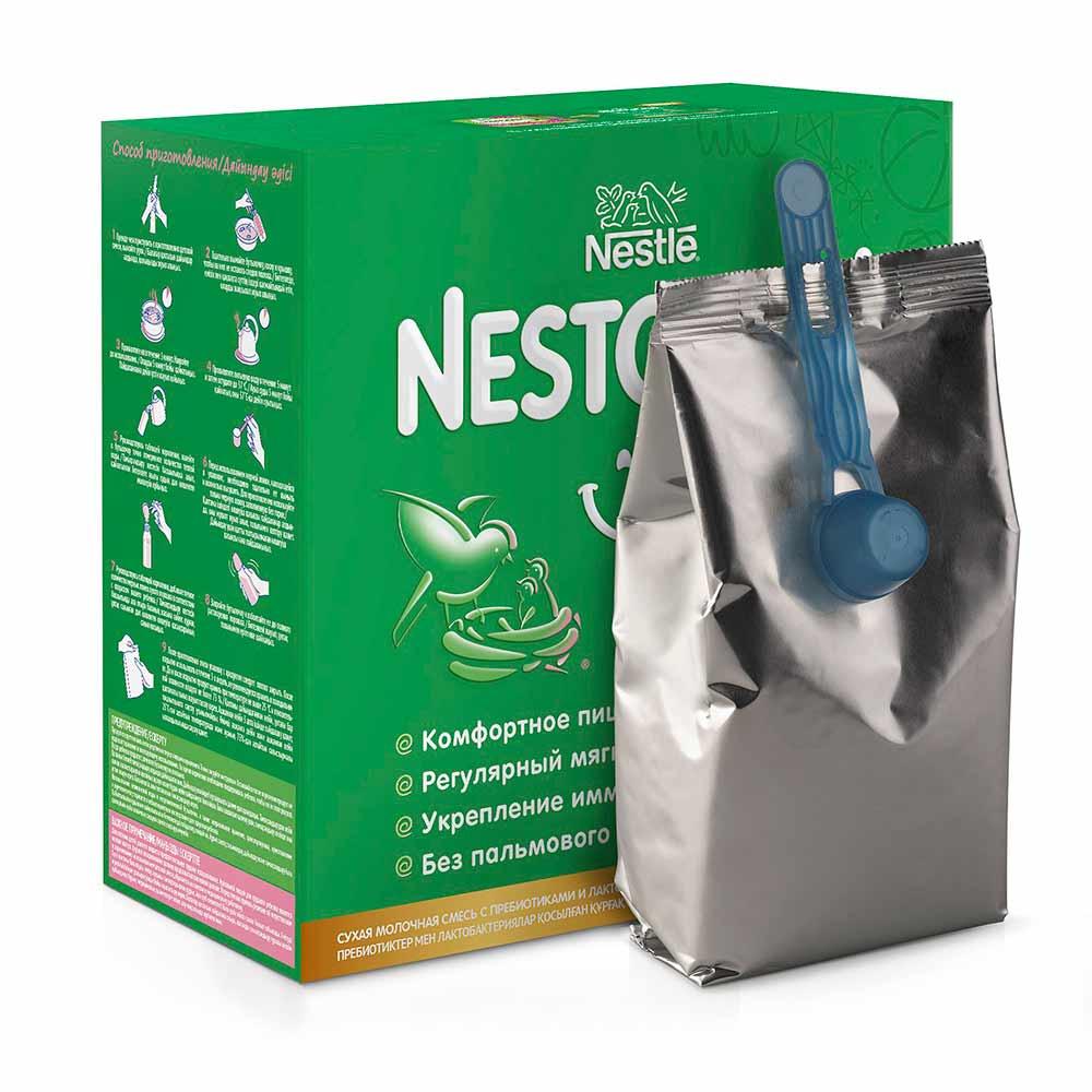 Сухая молочная смесь Nestogen 2 6м+ 3х350 гр