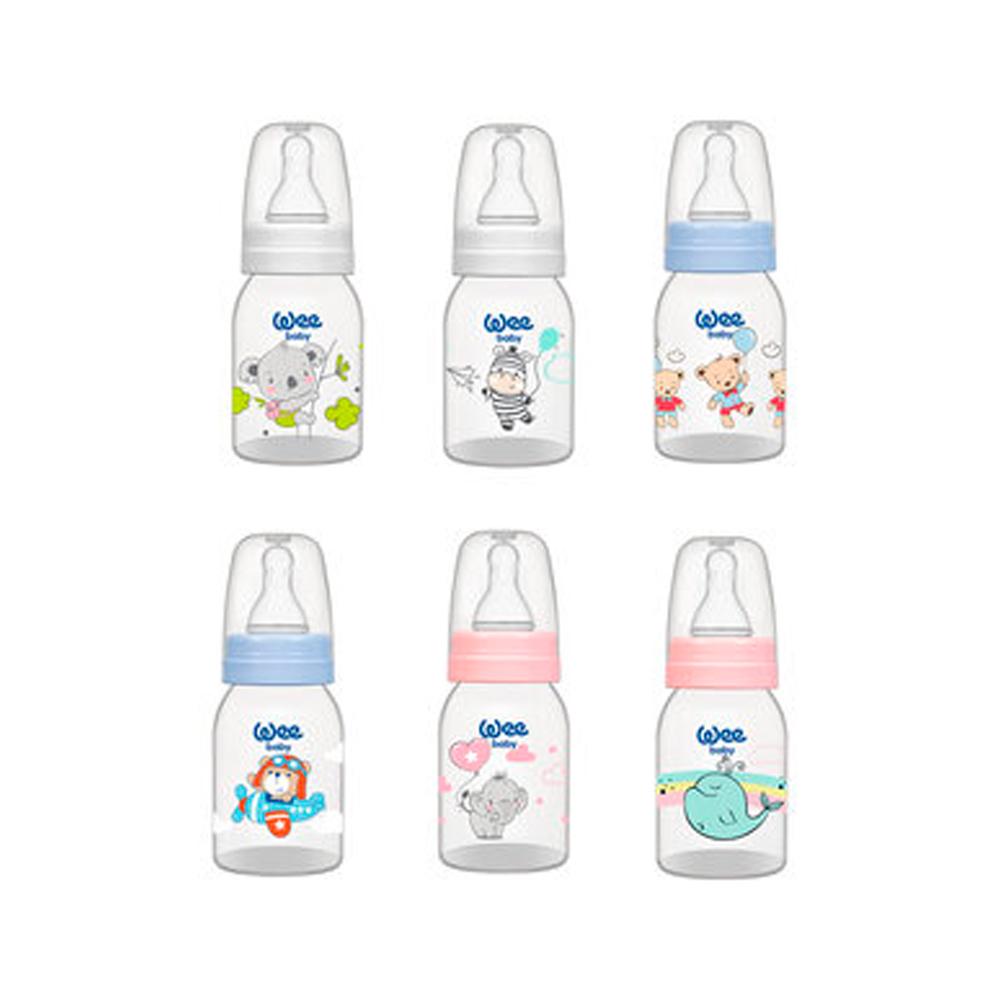 Бутылочка для кормления Wee Baby 851 классическая 0м+ 125 мл