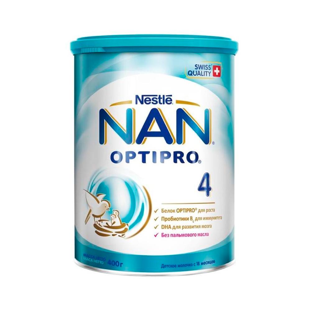 Сухая молочная смесь NAN Optipro 4 18м+  400 г