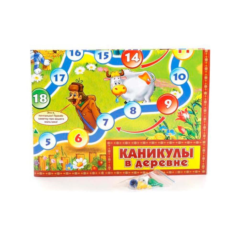 Настольная игра-ходилка "Каникулы в деревне" Умные игры Настольная игра-ходилка "Каникулы в деревне" Умные игры