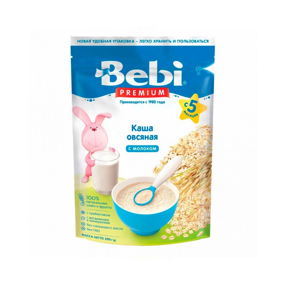 Каша BEBI молочная овсяная 5м+ 200 гр