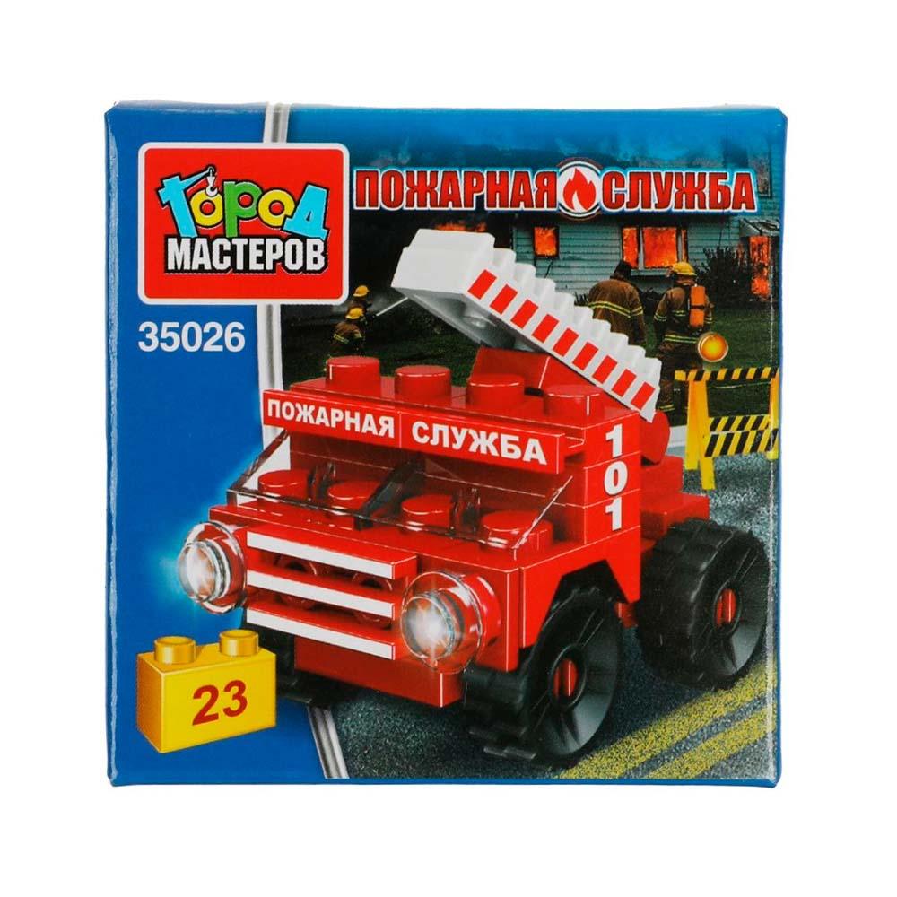 Конструктор пожарная машина Город мастеров