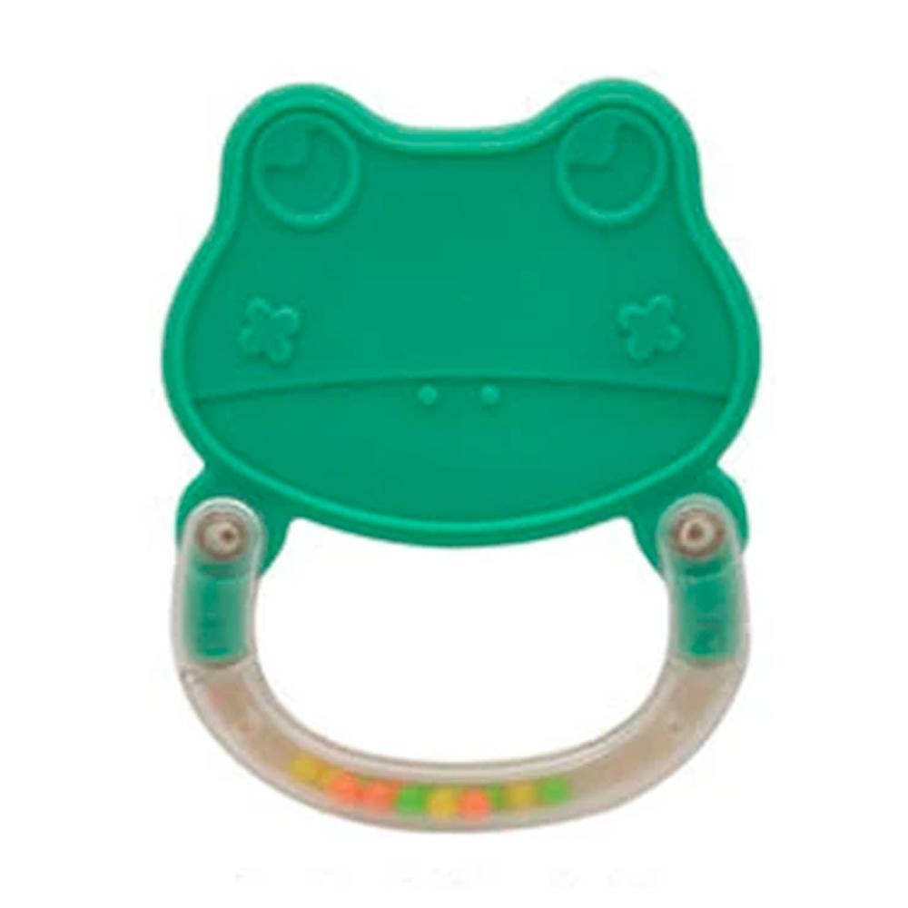 Погремушка-прорезыватель в виде лягушки Huanger HE0102 Погремушка-прорезыватель в виде лягушки Huanger HE0102
