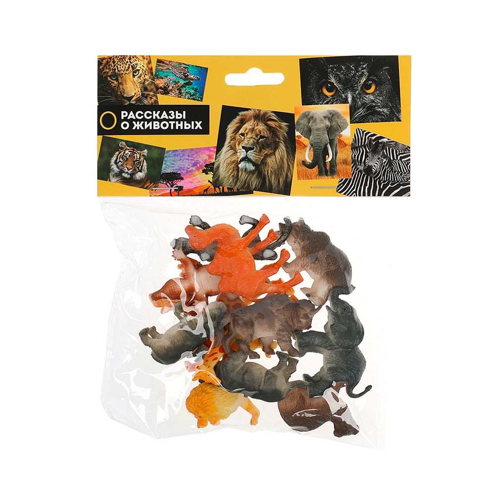 Набор игрушек из пластизоля дикие животные ИГРАЕМ ВМЕСТЕ