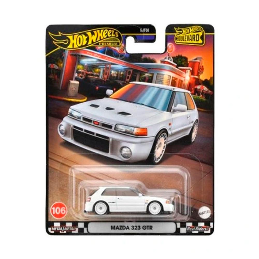 Машинка Hot Wheels Premium Boulevard Mazda 323 GTR