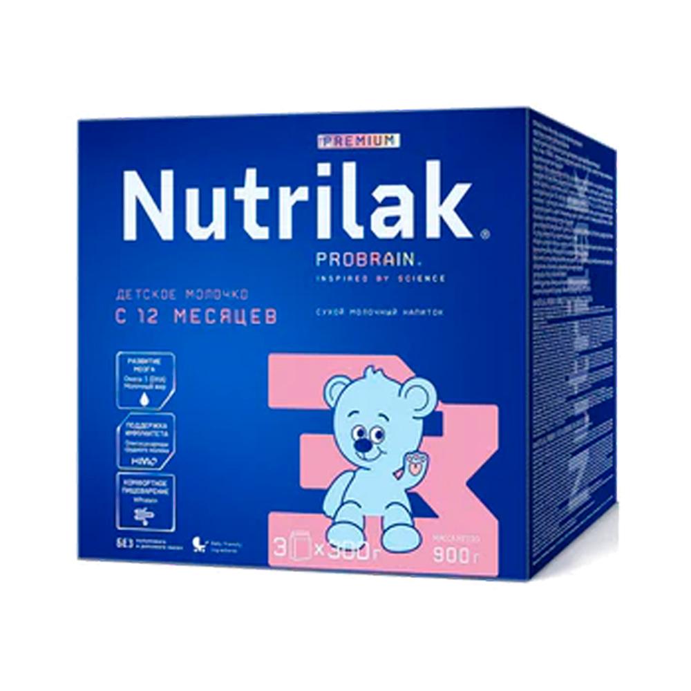Смесь молочная Nutrilak Premium 3 12м+ 900гр