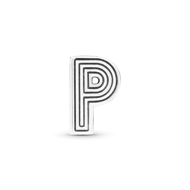 Серебряный шарм PANDORA Reflexions с буквой P