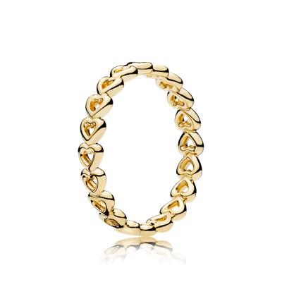 PANDORA Shine heart ring