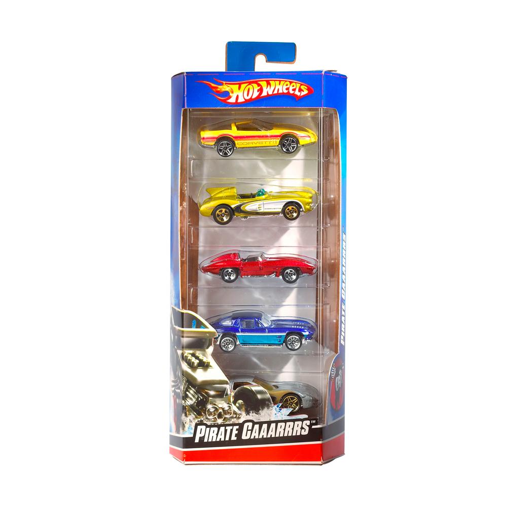 Набор машинок Hot Wheels Mattel 5 шт