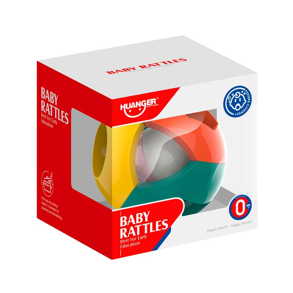 Игрушка-погремушка Мячик Huanger HE0142