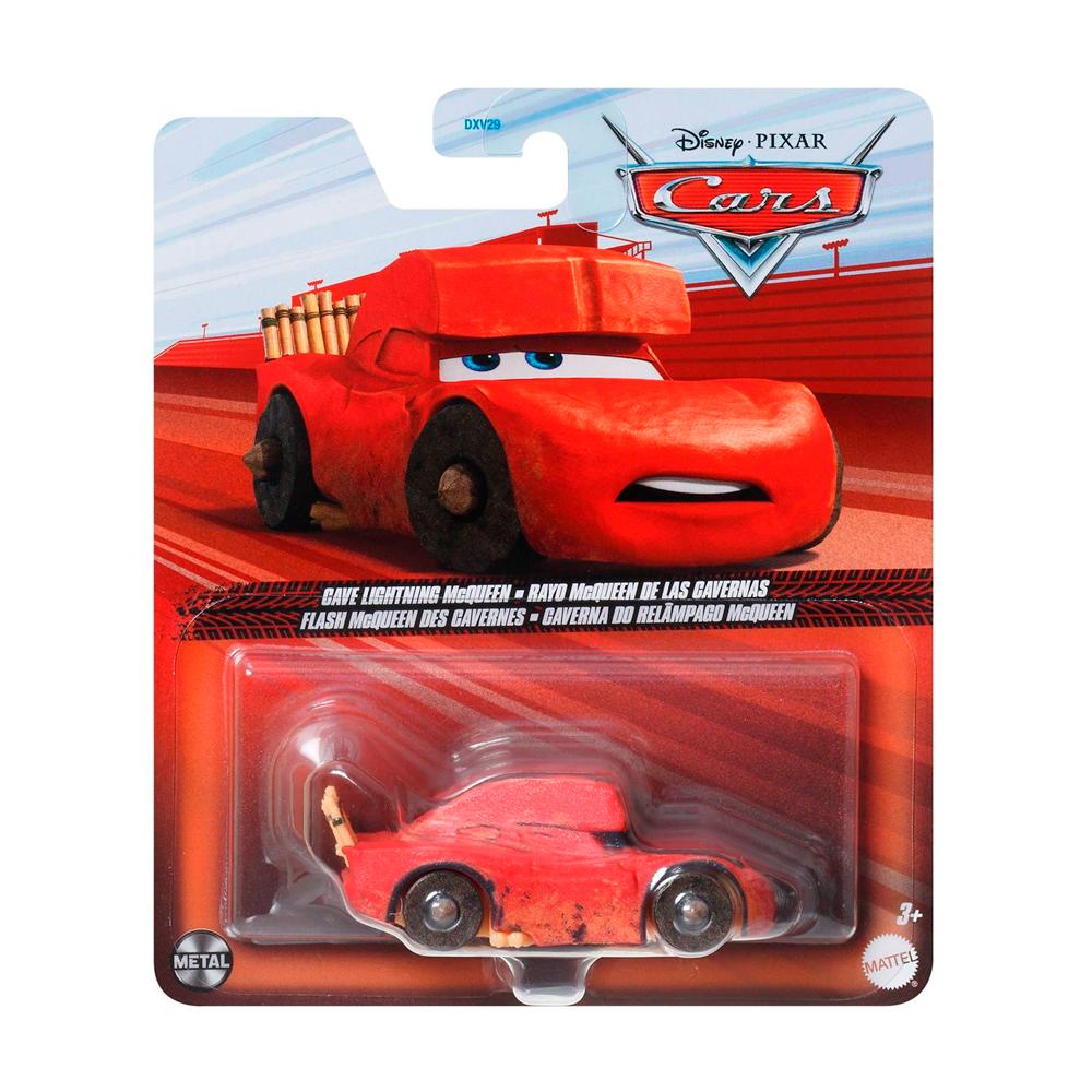 Базовая машинка Тачки GAVE LIGHTNING MCQUEEN Mattel красный