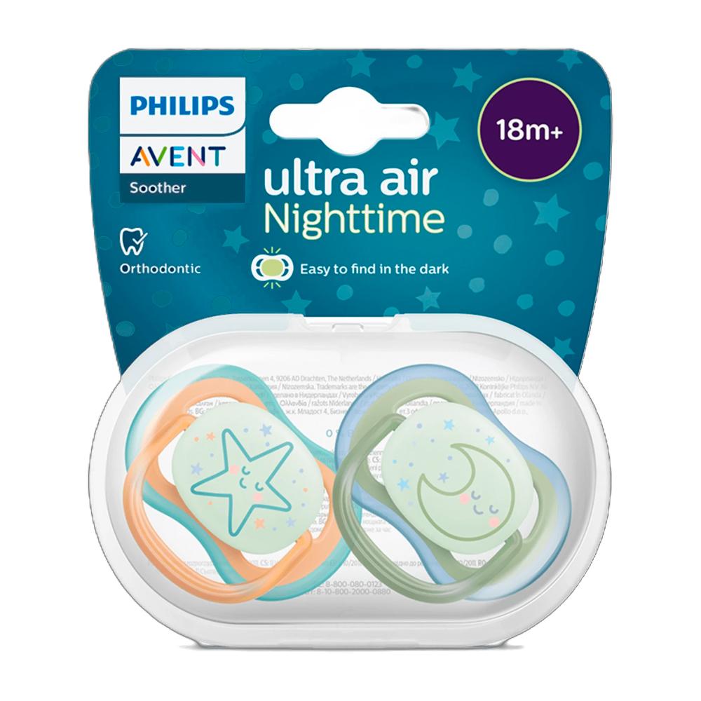Пустышка Philips Avent Air Night 18м+