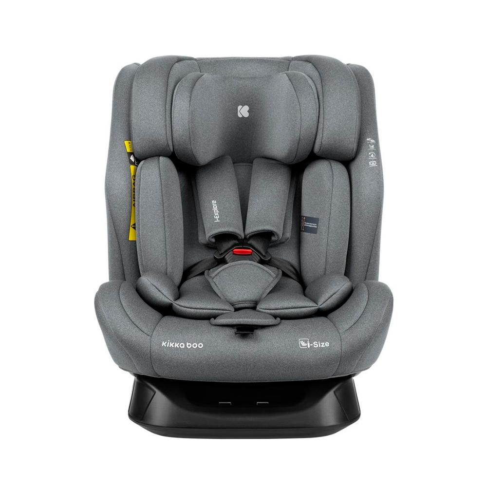 Автокресло KikkaBoo i-Explore i-SIZE Dark Grey