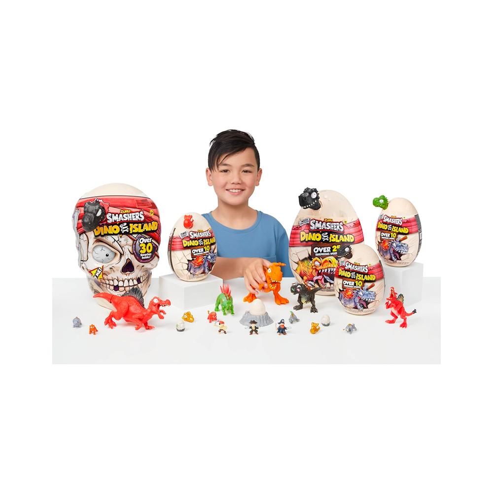 Фигурка-сюрприз Smashers Dino Island Giant Skull череп