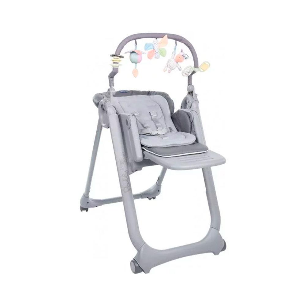 Стульчик для кормления Chicco Polly Magic Relax Graphite