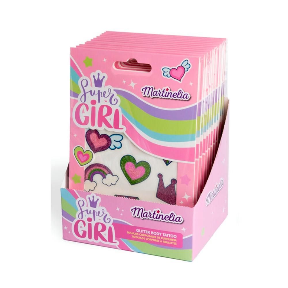 Переводные наклейки для тела Martinelia Super girl