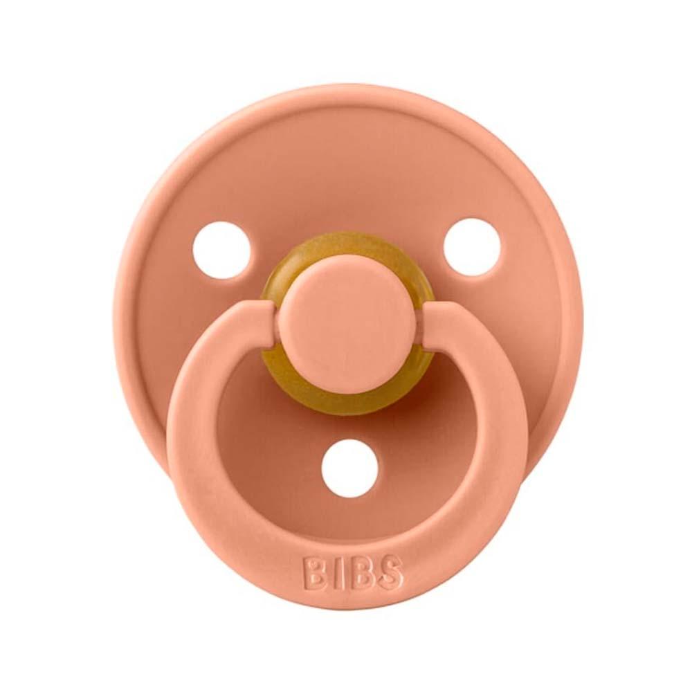 Пустышка BIBS Colour Peach/Peach 0-6м 2шт