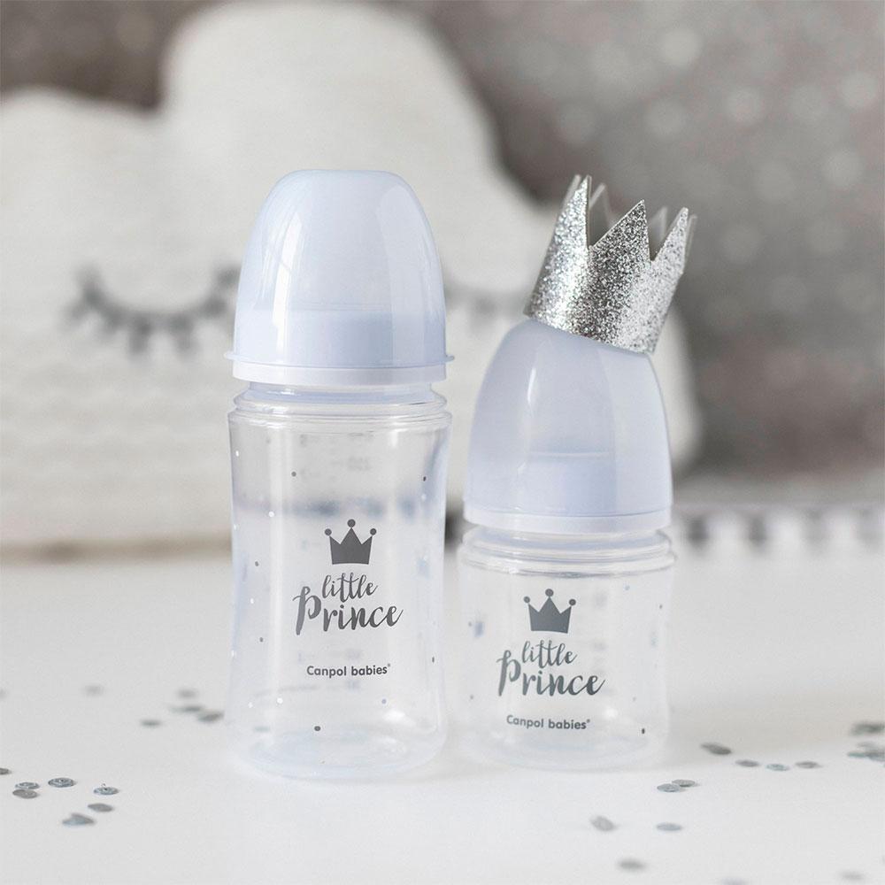 Бутылочка Canpol EasyStart Royal Baby голубая 120 мл