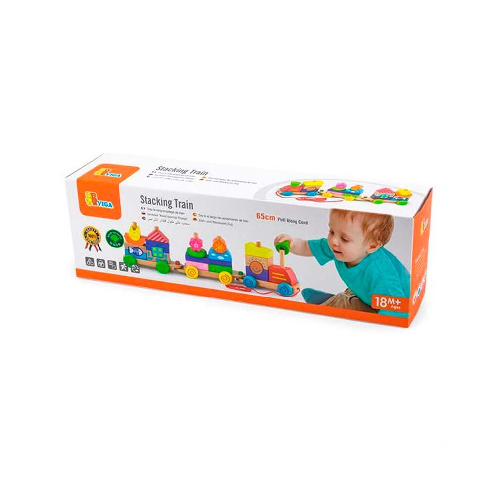 Игрушка-каталка Viga Toys Паровозик