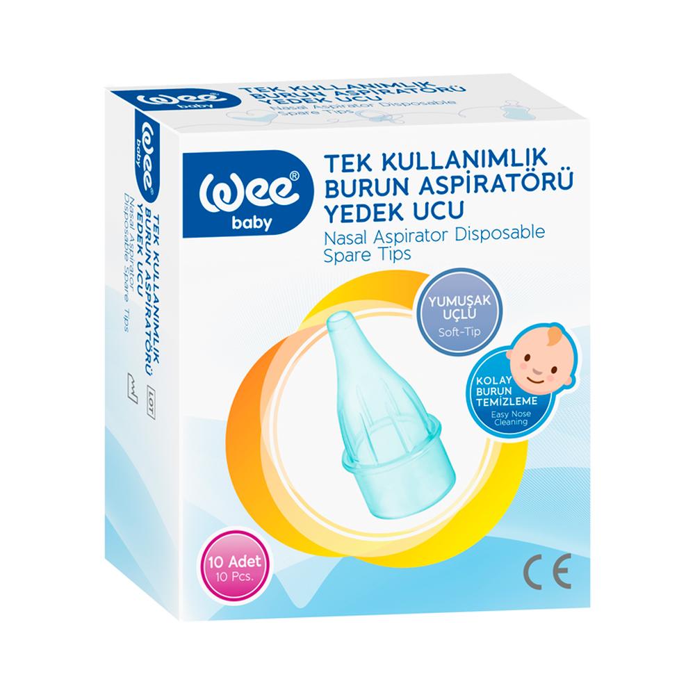 Насадки для аспиратора для носа Wee baby запасные 10 шт