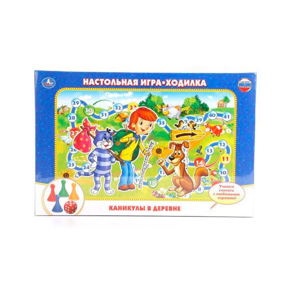 Настольная игра-ходилка "Каникулы в деревне" Умные игры Настольная игра-ходилка "Каникулы в деревне" Умные игры