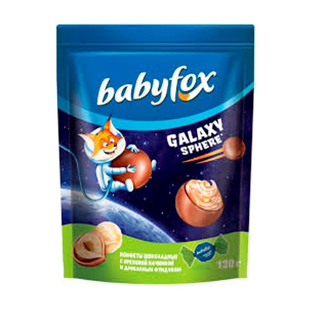 Конфеты шоколадные babyfox Galaxy фундук 130гр