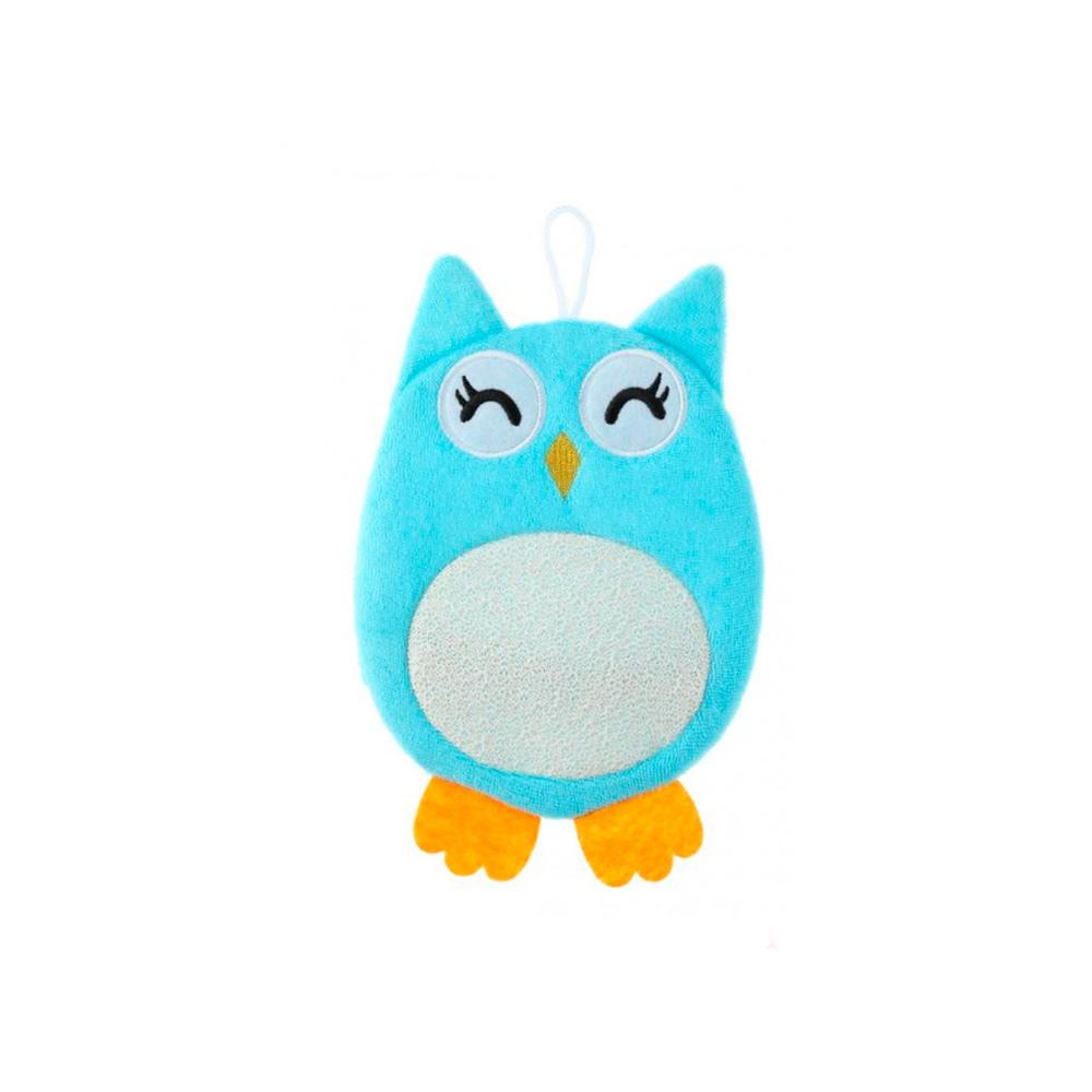 Махровая мочалка-рукавичка Roxy-Kids Baby owl 0м+