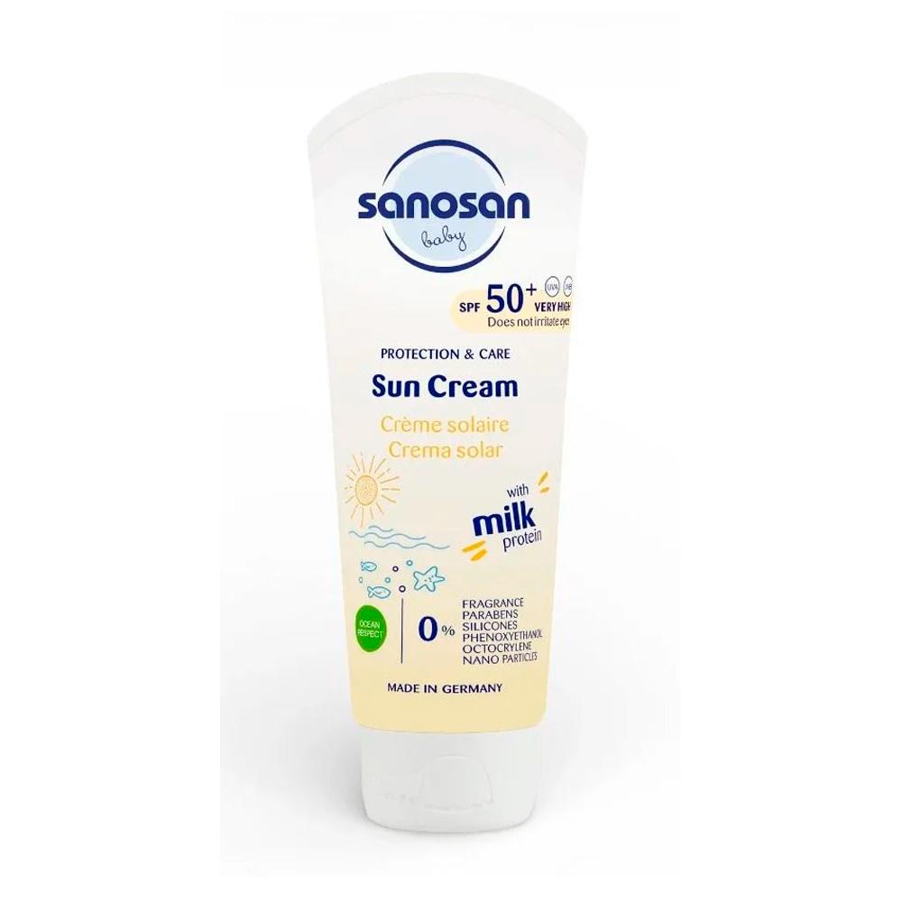 Крем Sanosan Baby солнцезащитный SPF 50 0м+ 30мл Крем Sanosan Baby солнцезащитный SPF 50 0м+ 30мл