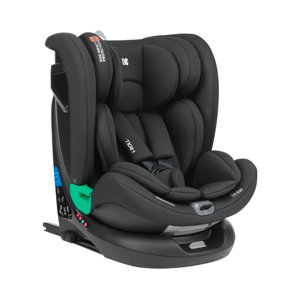 Автокресло KikkaBoo i-Roll i-SIZE Black