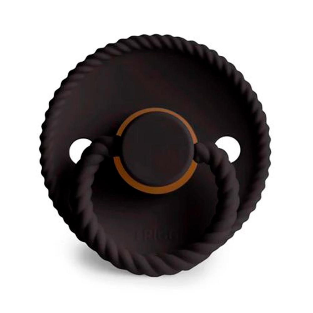 Пустышка FRIGG Rope Latex Jet Black 0-6м