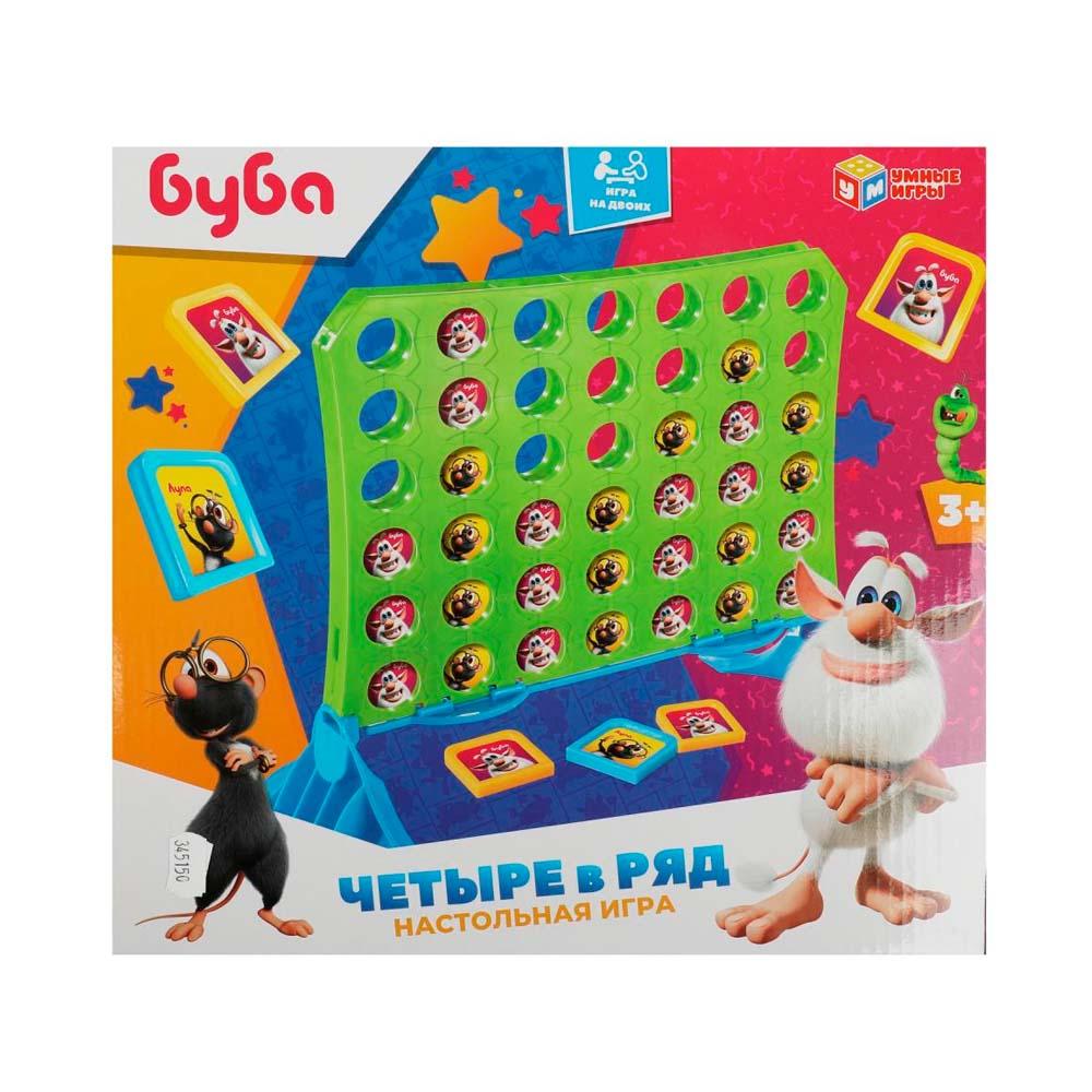Настольная игра четыре в ряд Умные игры БУБА Настольная игра четыре в ряд Умные игры БУБА