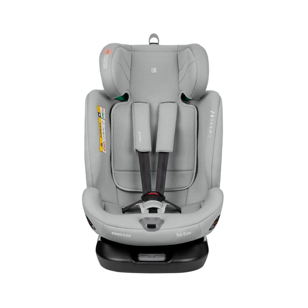 Автокресло KikkaBoo i-Moove i-SIZE Light Grey