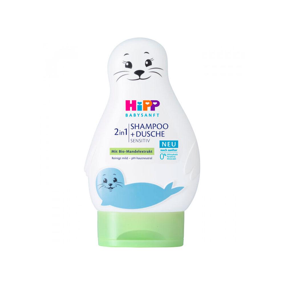 Гель-Шампунь HiPP Babysanft 2in1 6м+ 200 мл