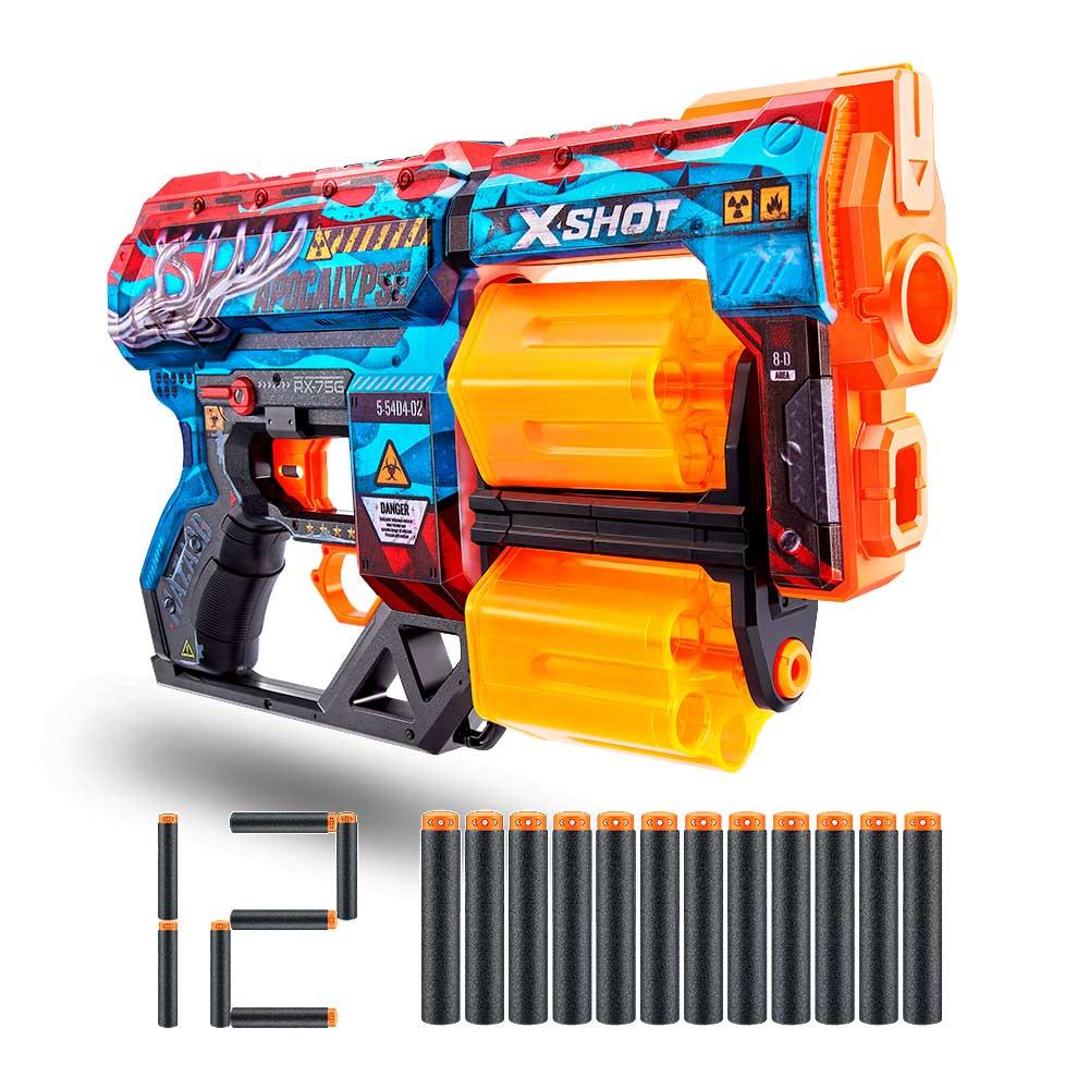 Бластер X-Shot Skins Dread Dart Apocalypse 12 дротиков