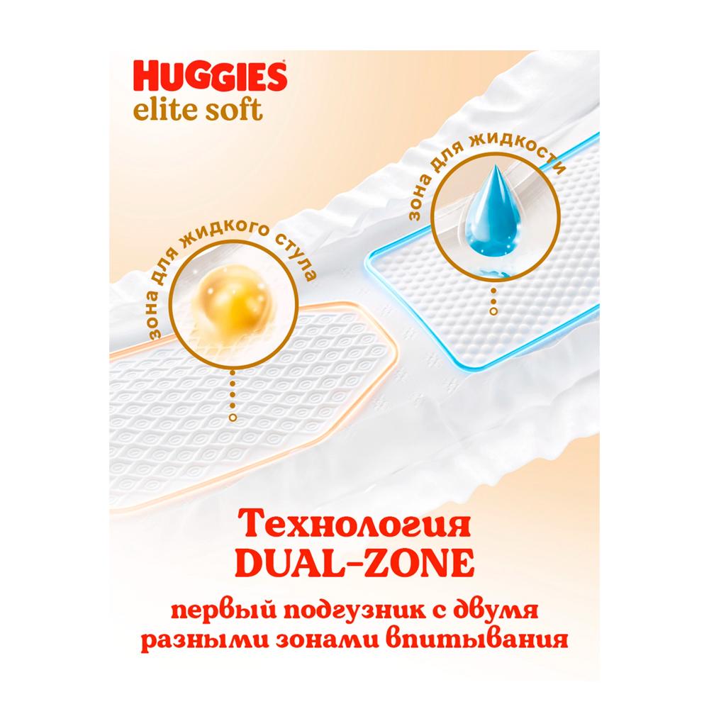 Подгузники Huggies Elite Soft размер 1 до 5 кг 50 шт Подгузники Huggies Elite Soft размер 1 до 5 кг 50 шт