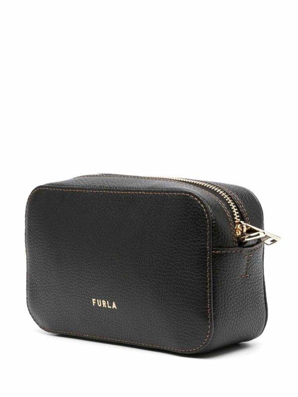 FURLA PRIMULA MINI C.BODY WEBBING STRAP - VITELLO ST.ERACLE+NASTRO LOGATO