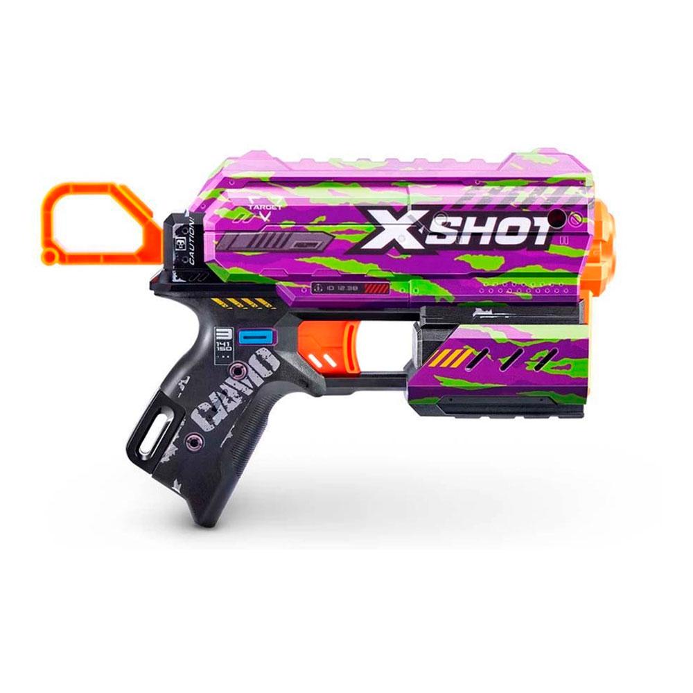 Быстрострельный бластер Zuru X-SHOT Skins Flux Crucifer 8 патронов